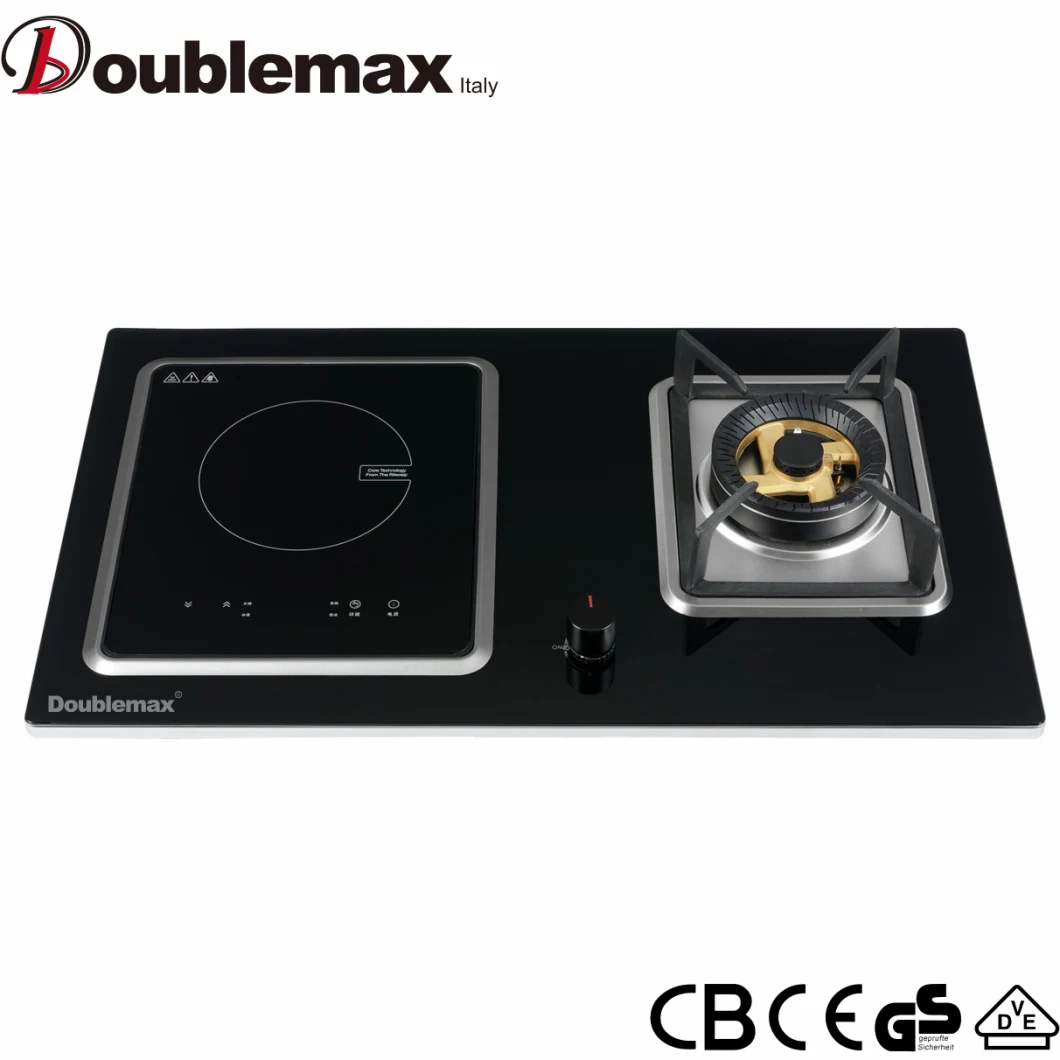 Gas Stove Htb2103I 2 Gas Burner with Gas Stove Is Tempered Glass Kitchen Surface