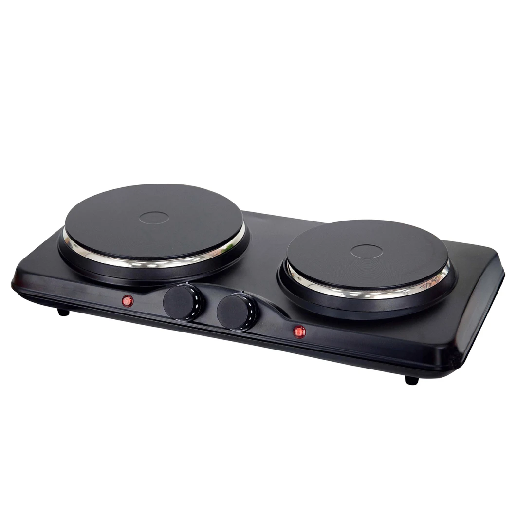 High Quality Electric Hot Plate Double Burner Stainless Steel Hotplate