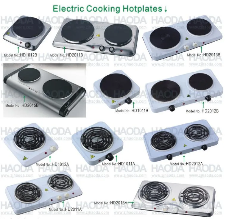 Wholesale Kitchen Double Coil Electric Stove Burners Cooking Hotplate